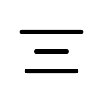 Paragraph Center SVG Icon